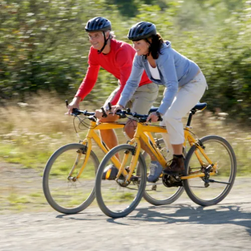 Biking on Chincoteague Island